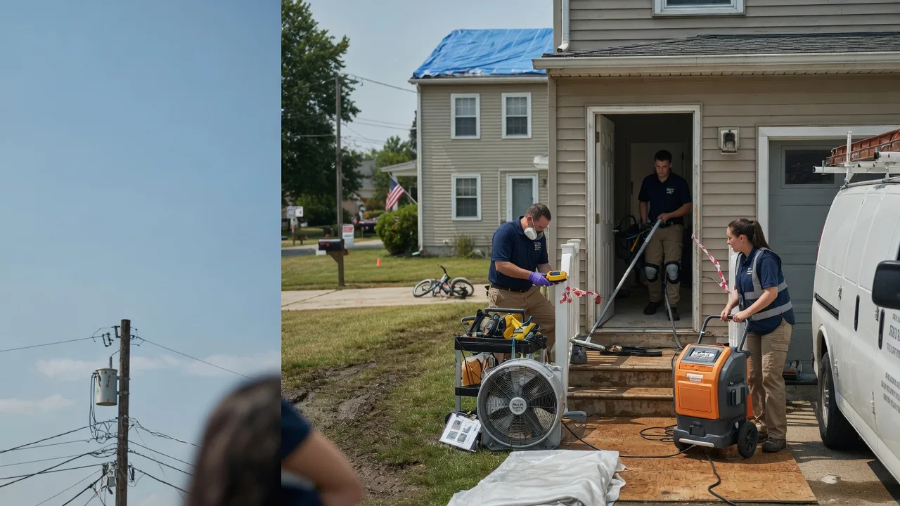 Water Damage Repair in Saint John, IN near me